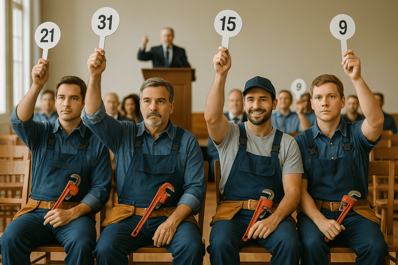 How to bid a plumbing job
