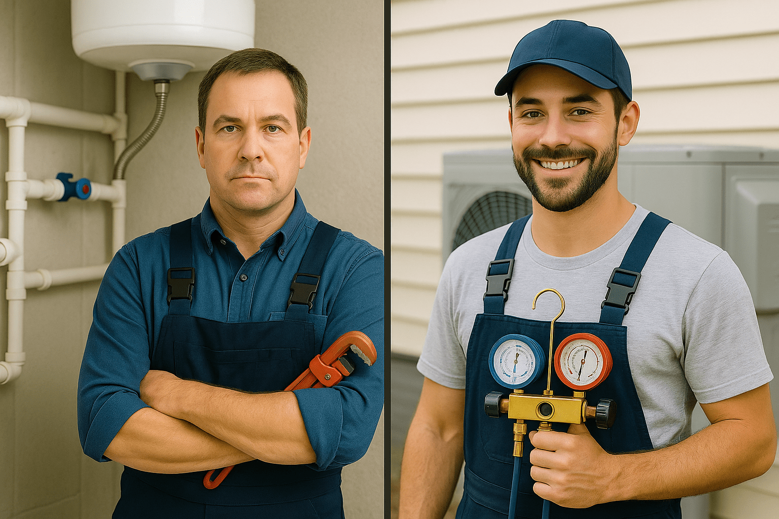 Plumber vs hvac technician whats the difference