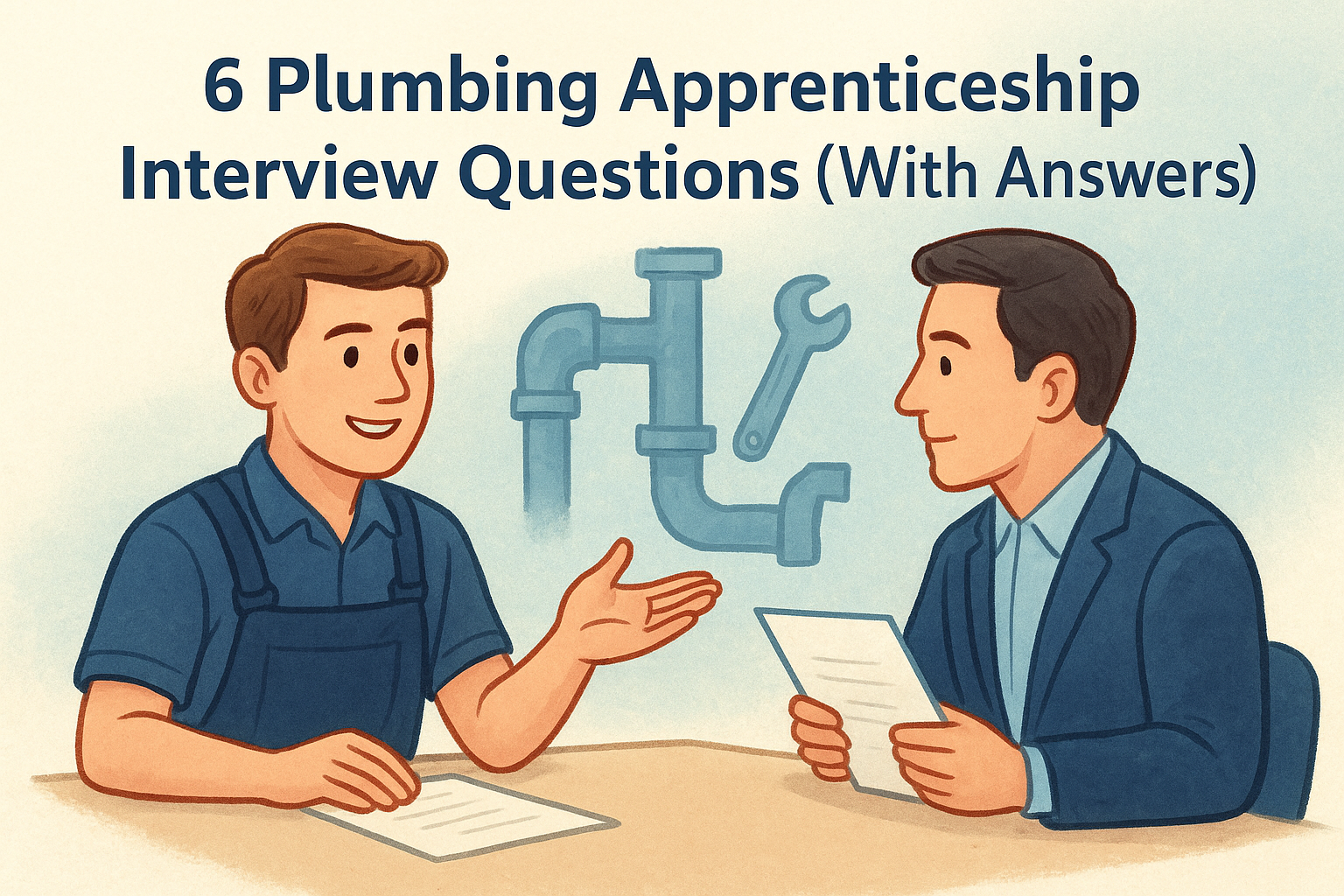 6 Plumbing Apprenticeship Interview Questions (With Answers)