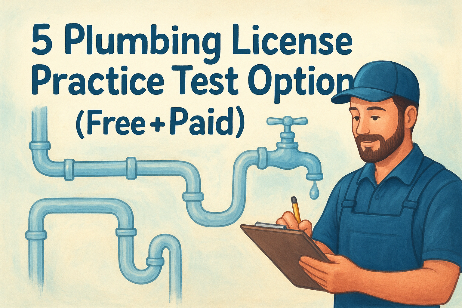 5 Plumbing License Practice Test Options (Free + Paid)