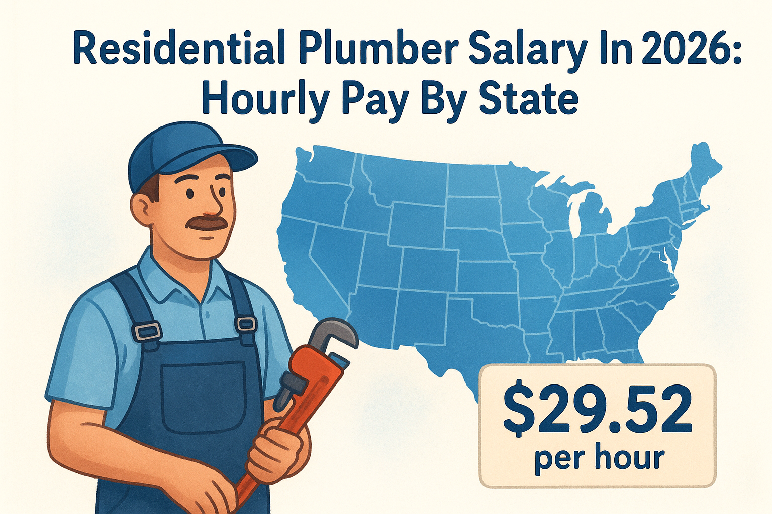 Residential Plumber Salary In 2026: Hourly Pay By State
