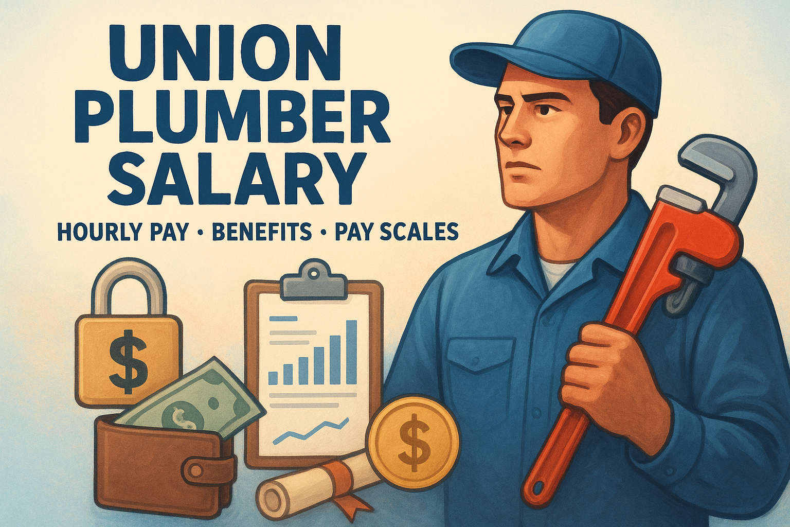 Union Plumber Salary: Hourly Pay, Benefits, Pay Scales