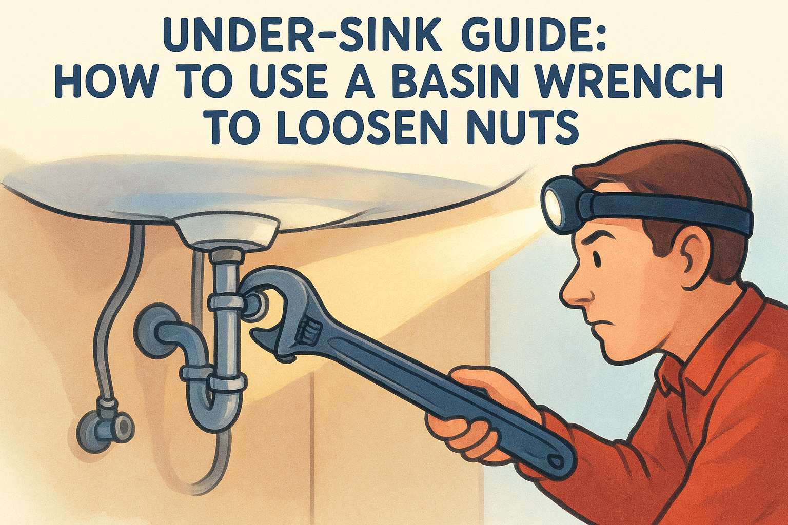 Under-Sink Guide: How To Use A Basin Wrench To Loosen Nuts