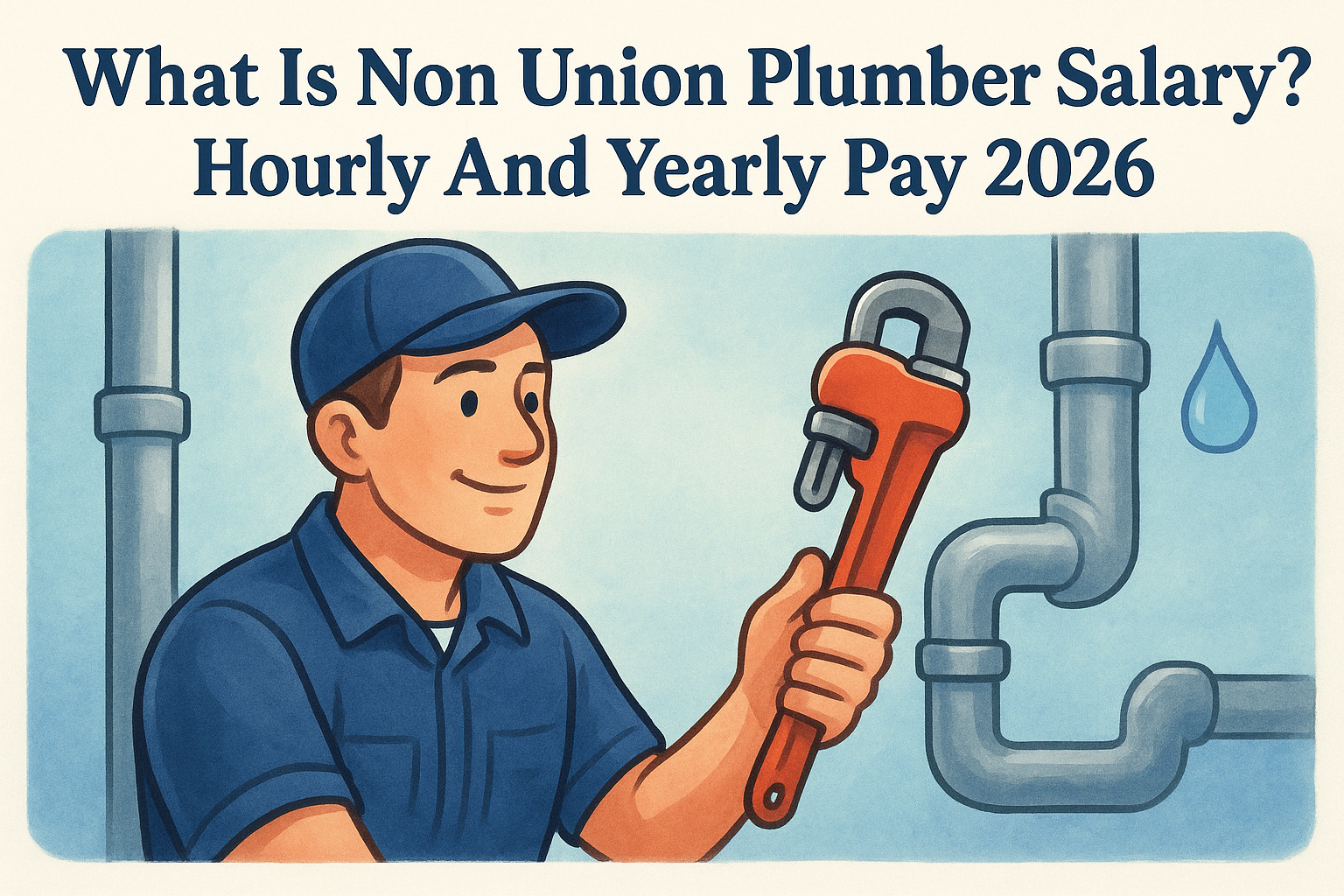 What Is Non Union Plumber Salary? Hourly And Yearly Pay 2026