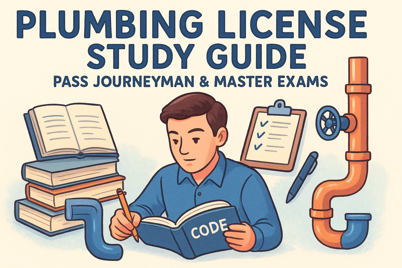 Plumbing License Study Guide: Pass Journeyman & Master Exams