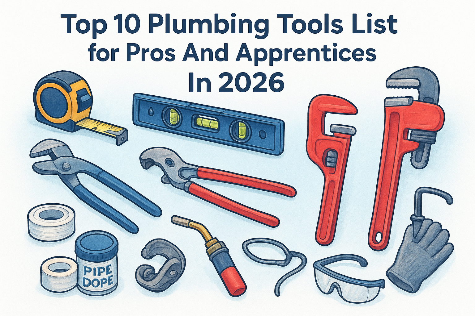 Top 10 Plumbing Tools List for Pros And Apprentices In 2026