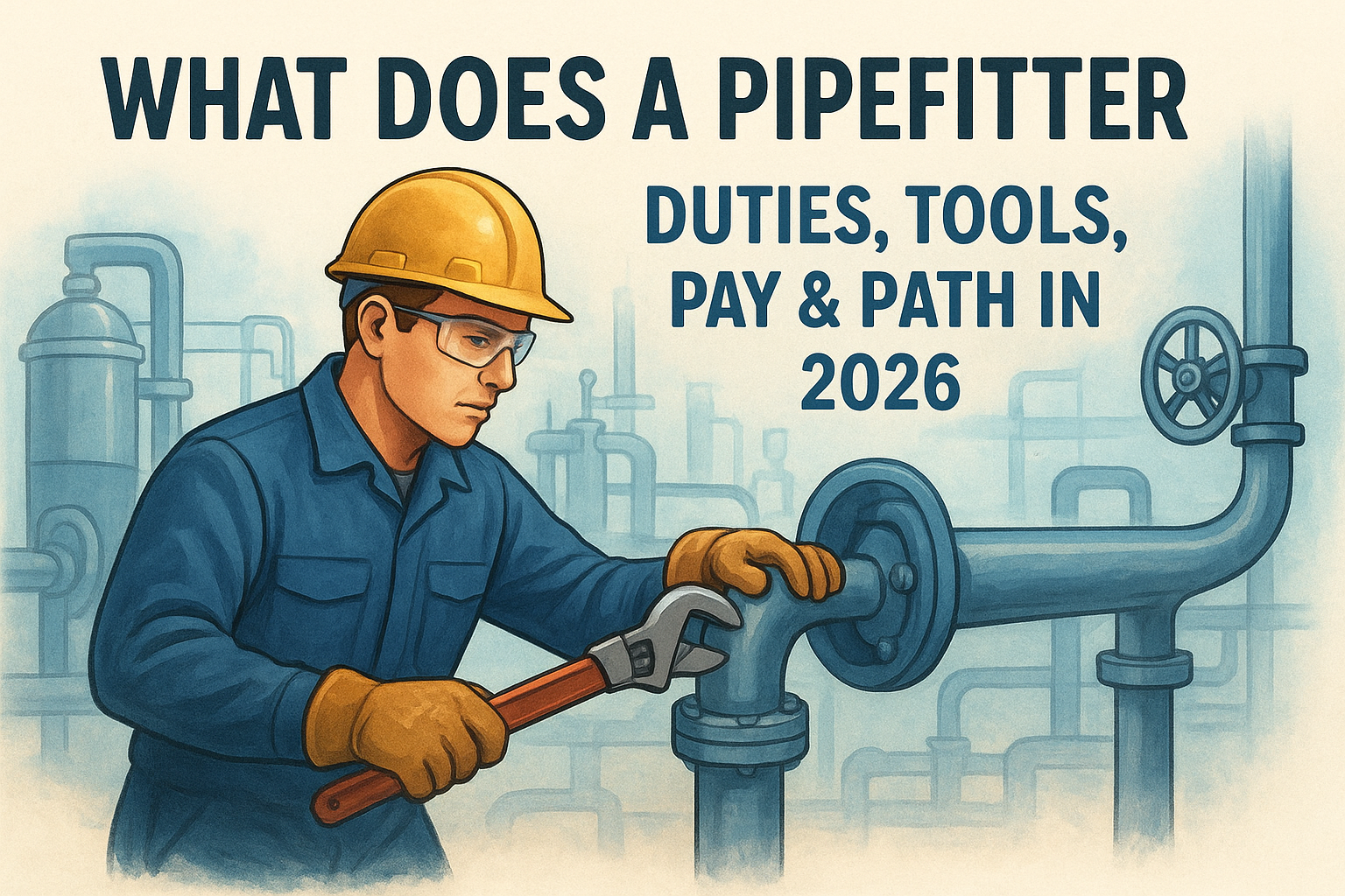 What Does a Pipefitter Do? Duties, Tools, Pay & Path In 2026